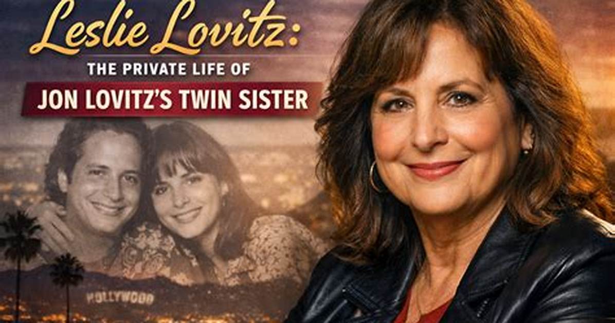 Leslie Lovitz: a Legendary Comedian and Actor