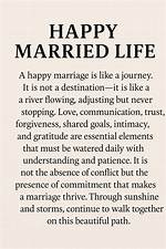 Love, Support, and the Journey of Marriage