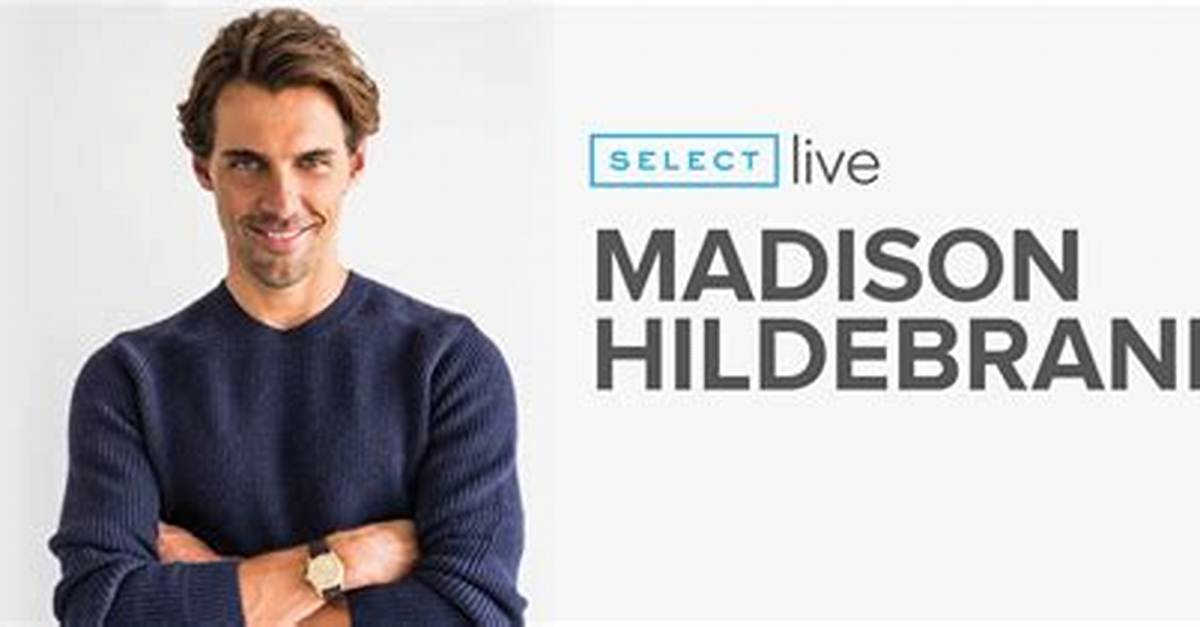 Madison Hildebrand: the Real Estate Mogul Who Redefined Luxury Living