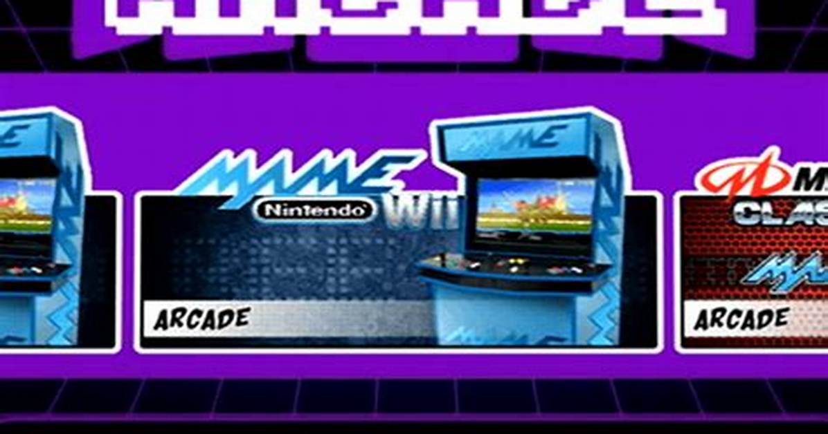 Mame Wii Mod - Wii Homebrew Emulators (Arcade)