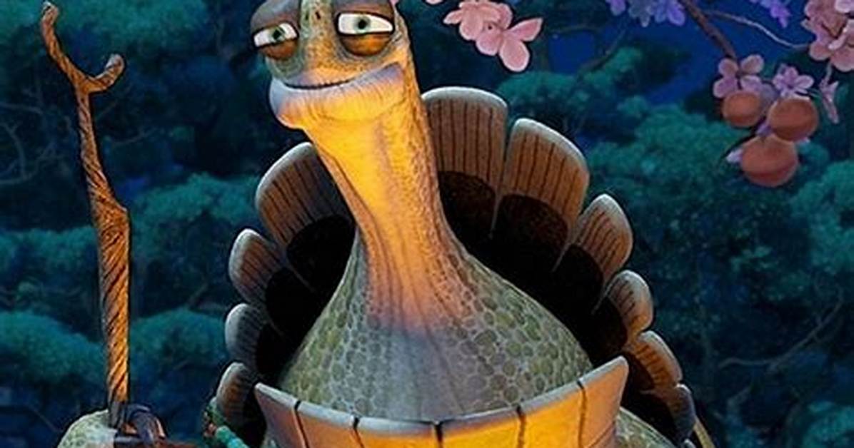 Master Oogway: the Wise Tortoise of Kung Fu Panda