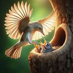 Mother Bird Symbolism: Loving and Caring ·