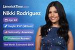 Nikki Rodriguez: Age and Height Revealed