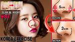 Nose Exercise Before and After