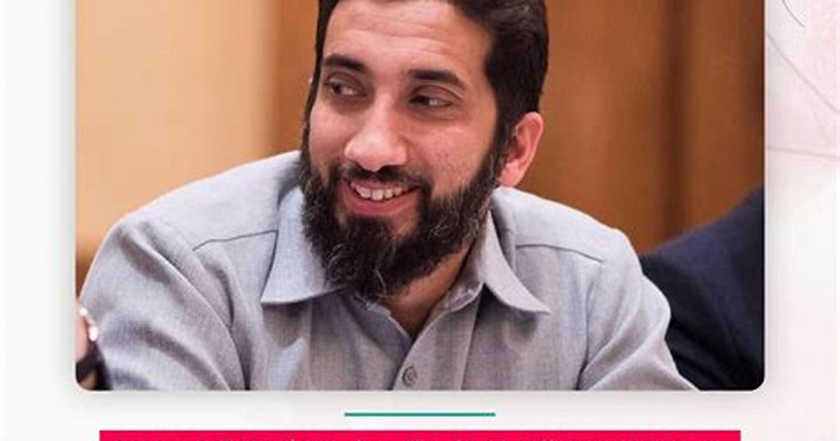 Nouman Ali Khan's Matrimonial Journey: Unraveling the Secrets
