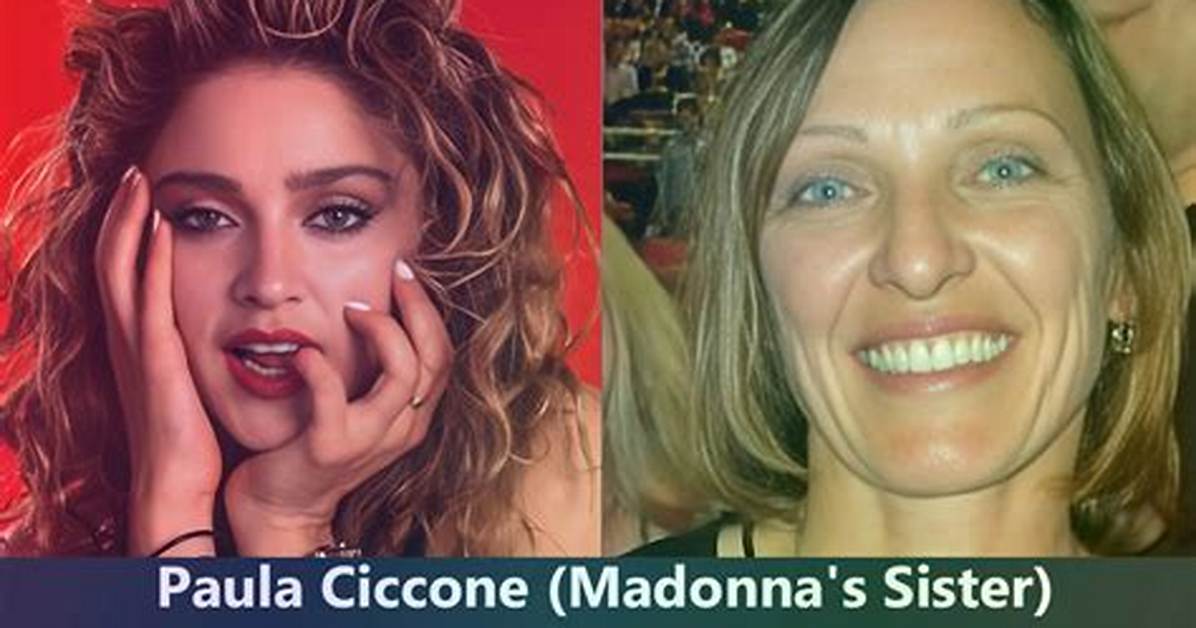 Paula Ciccone: the Untold Story of Madonna's Sister