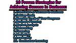Proven Strategies for Success with Elias Gene D'onofrio
