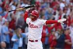 Rhys Hoskins, After So Much, Bat-Spikes His Way into Phillies Lore