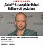 Robert Gallinowski – What Was the Death Cause of German Actor Robert? Age, Bio, Wiki, Death Cause, Wife and Facts