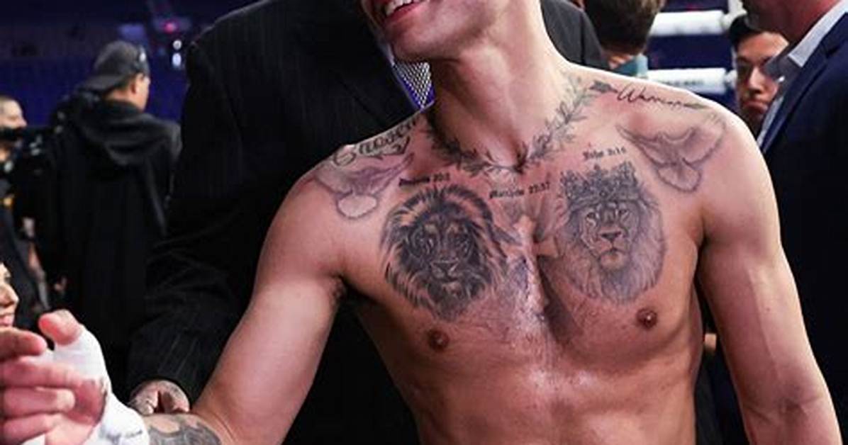 Ryan Garcia Explains His Outrageous Back Tattoo