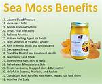 Sea Moss Benefits in Spanish