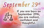September 29 Famous Birthdays - Sunsigns. Org ·