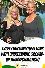 Sister Wives' Truely Brown, 13, Is as Tall as Aunt Janelle in Shocking New Photo as Pre-Teen Stands