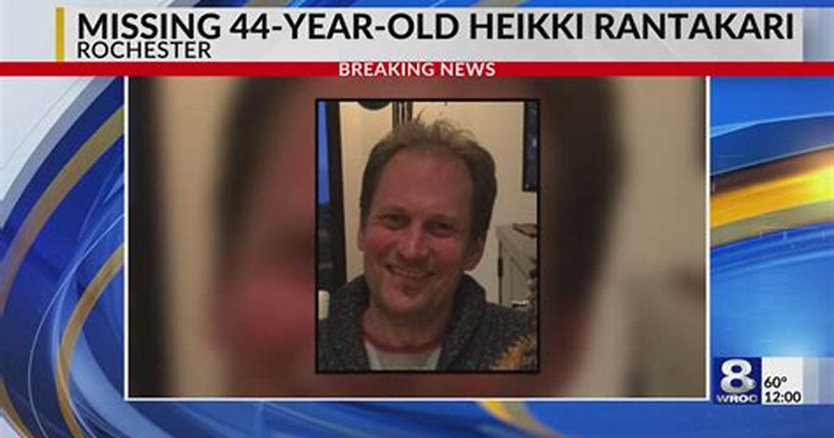 Solved: Heikki Rantakari Missing Case