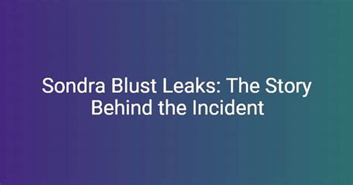 Symone Blust Leaks: the Untold Story Behind the Controversy
