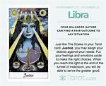Tarot Astrology - Justice Card for Libra Zodiac Sign ·