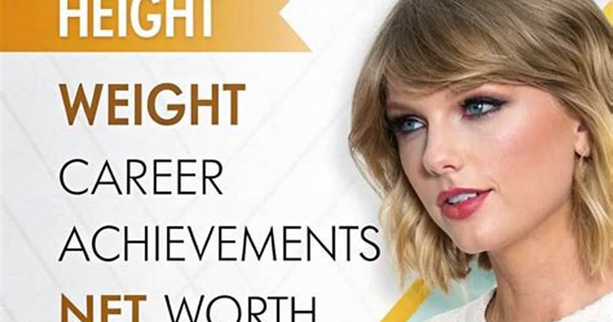 Taylor Swift's Age and Height Unveiled