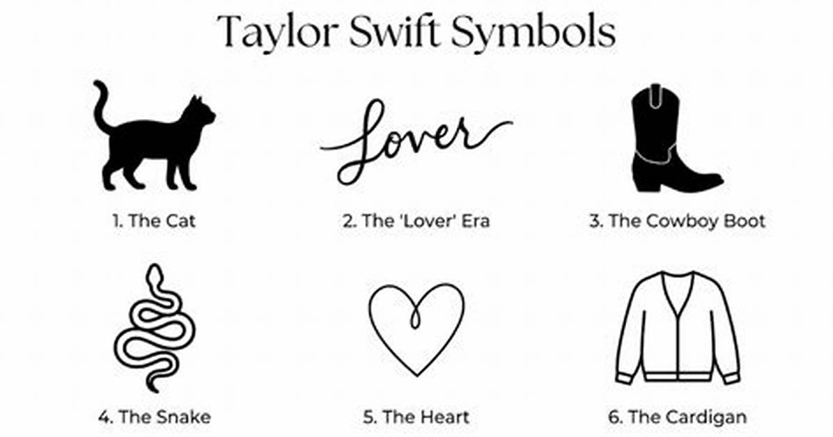 Taylor Swift Symbols: Unraveling the Meanings Behind Her Iconic Imagery