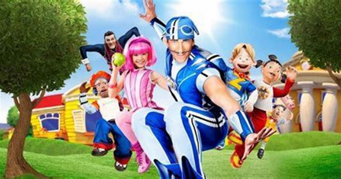 The Colorful World of Lazy Town Characters