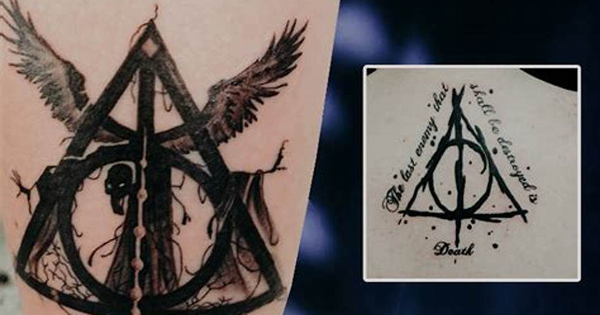 The Deathly Hallows Symbol Has Surprising Connection with 'Harry Potter' Author Jk Rowling ·