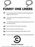 The Funniest One-Liners About the Absurdity of Life