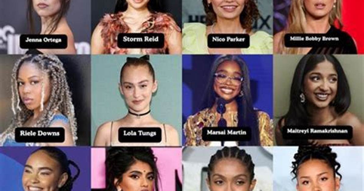 The Ultimate Guide to Famous Teenage Actresses