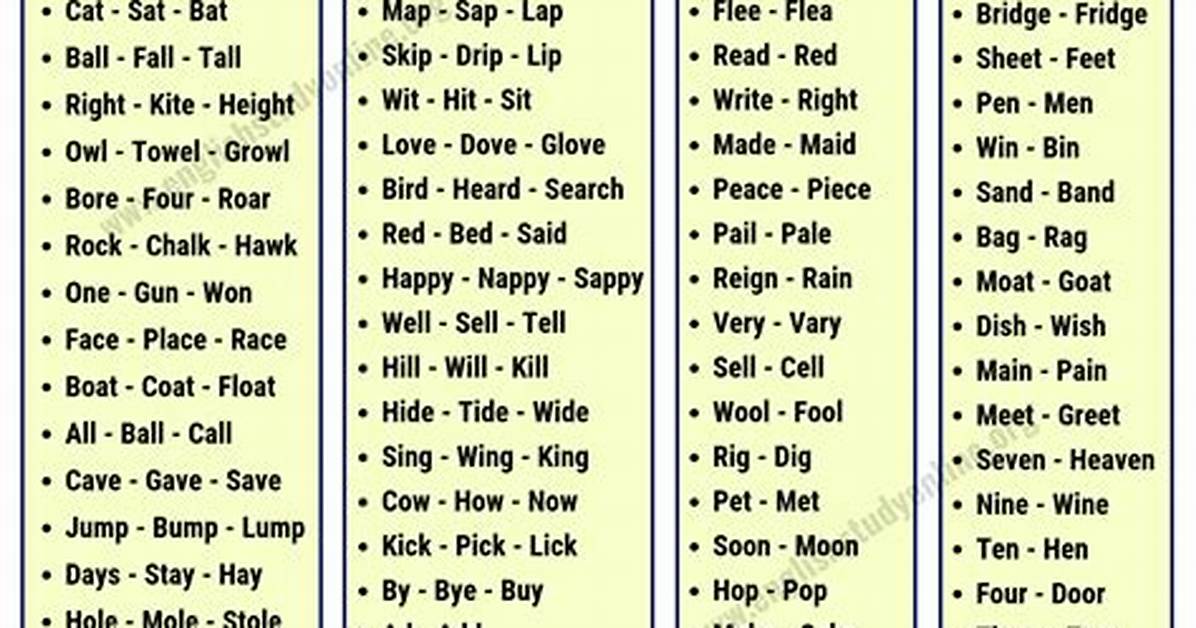 Top 7 a Word That Rhymes with Feel-Answers