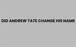Uncover the Roots: Where Was Andrew Tate Raised?