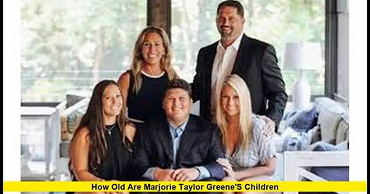 Understanding Marjorie Taylor Greene's Children: a Glimpse into Her Family Life