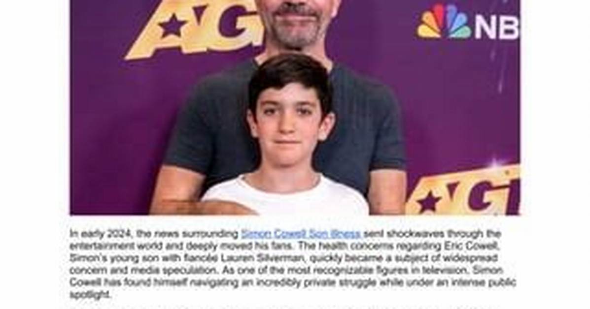 Understanding the Concerns Surrounding Simon Cowell's Son