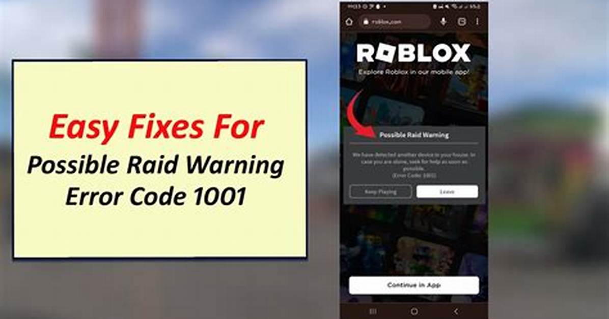 Understanding the Roblox Possible Raid Warning: What You Need to Know