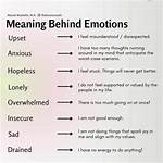 Understanding the Sentimental Meaning Behind Emotions