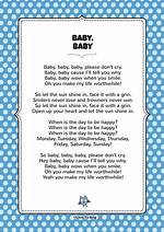Unraveling the Charm of Baby Lyrics