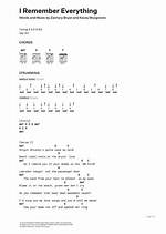 Unraveling the Depths of "I Remember Everything" Lyrics