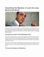 Unraveling the Mystery: Who Is Joey Merlino Married to?