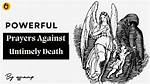 Untimely Death and Search for Answers