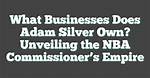 Unveiling the Charisma of Silver Adam: a Journey Through His Life and Career