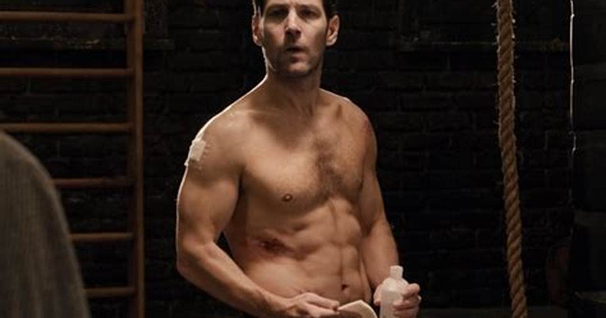 Unveiling the Charisma: Paul Rudd Shirtless