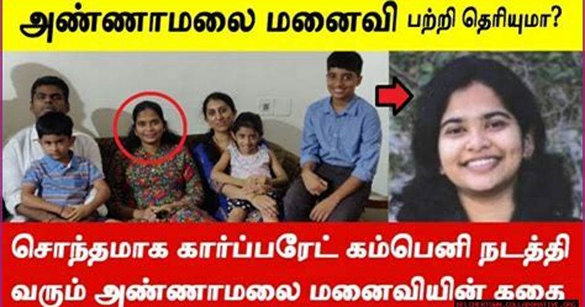 Unveiling the Life of Annamalai's Wife: a Journey of Love and Resilience
