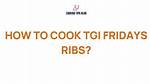 Unveiling the Secrets of Tgi Fridays: a Culinary Exploration