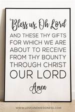 What Is the Prayer Bless Us Oh Lord and These Thy Gifts? |
