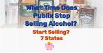 What Time Does Cullman Start Selling Alcohol?