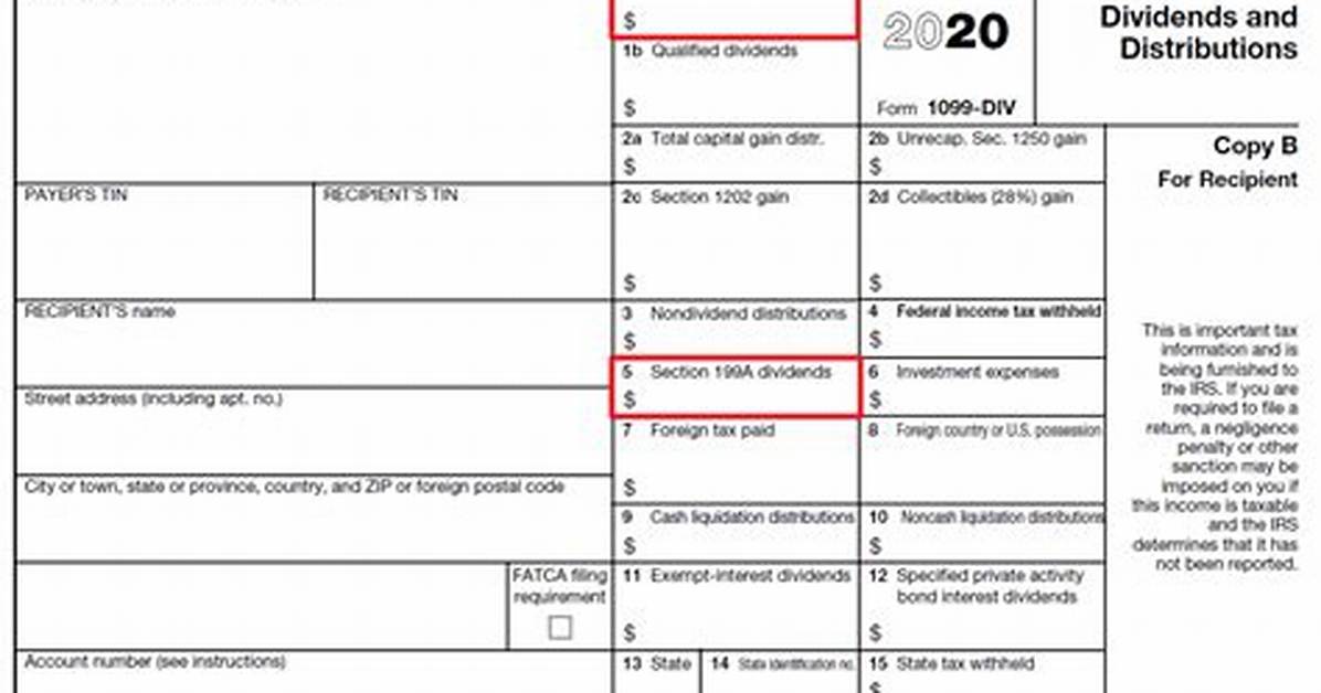 Where to Report Section 199A Dividends on 1040?