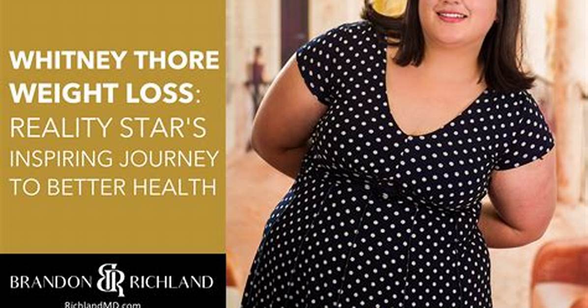 Whitney Way Thore: the Inspiring Journey of a Body Positive Advocate