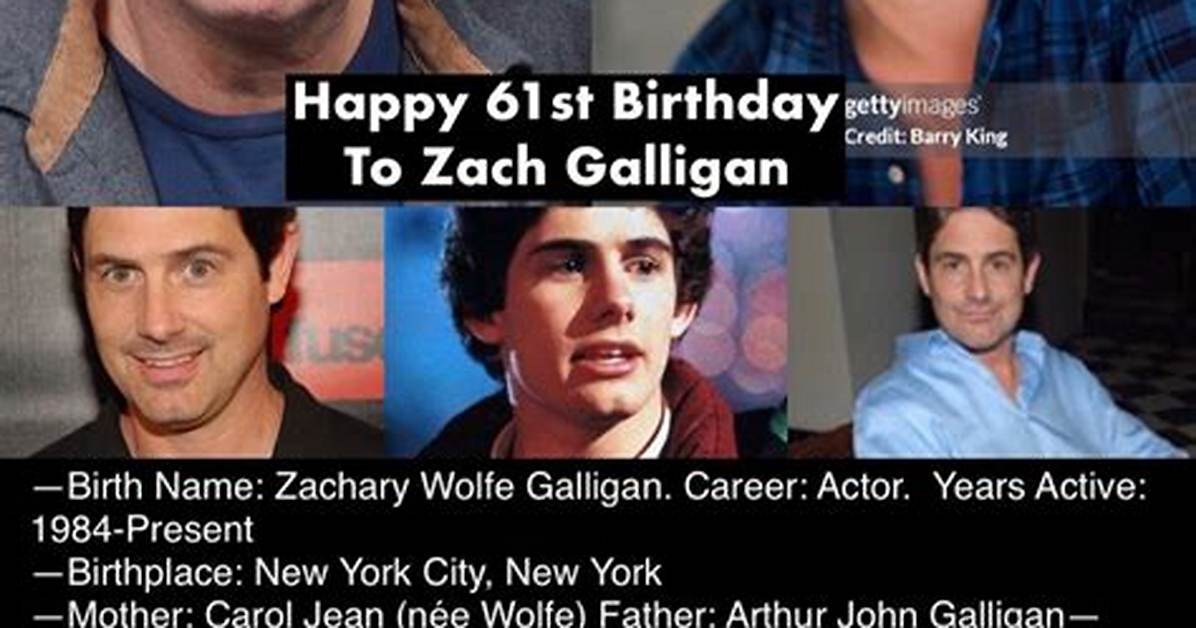 Zach Galligan (Movie Actor) - Age, Birthday, Bio, Facts, Family, Net Worth, Height & More ·